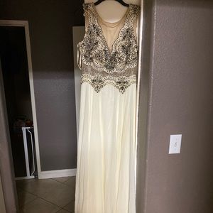 Encrusted Gown